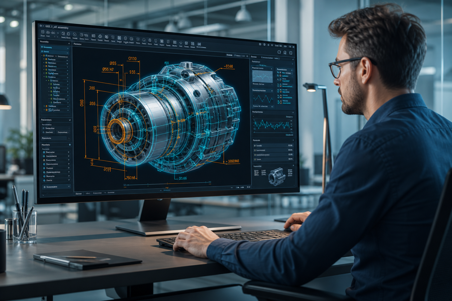 Parametrisches CAD für automatisierte Prozesse